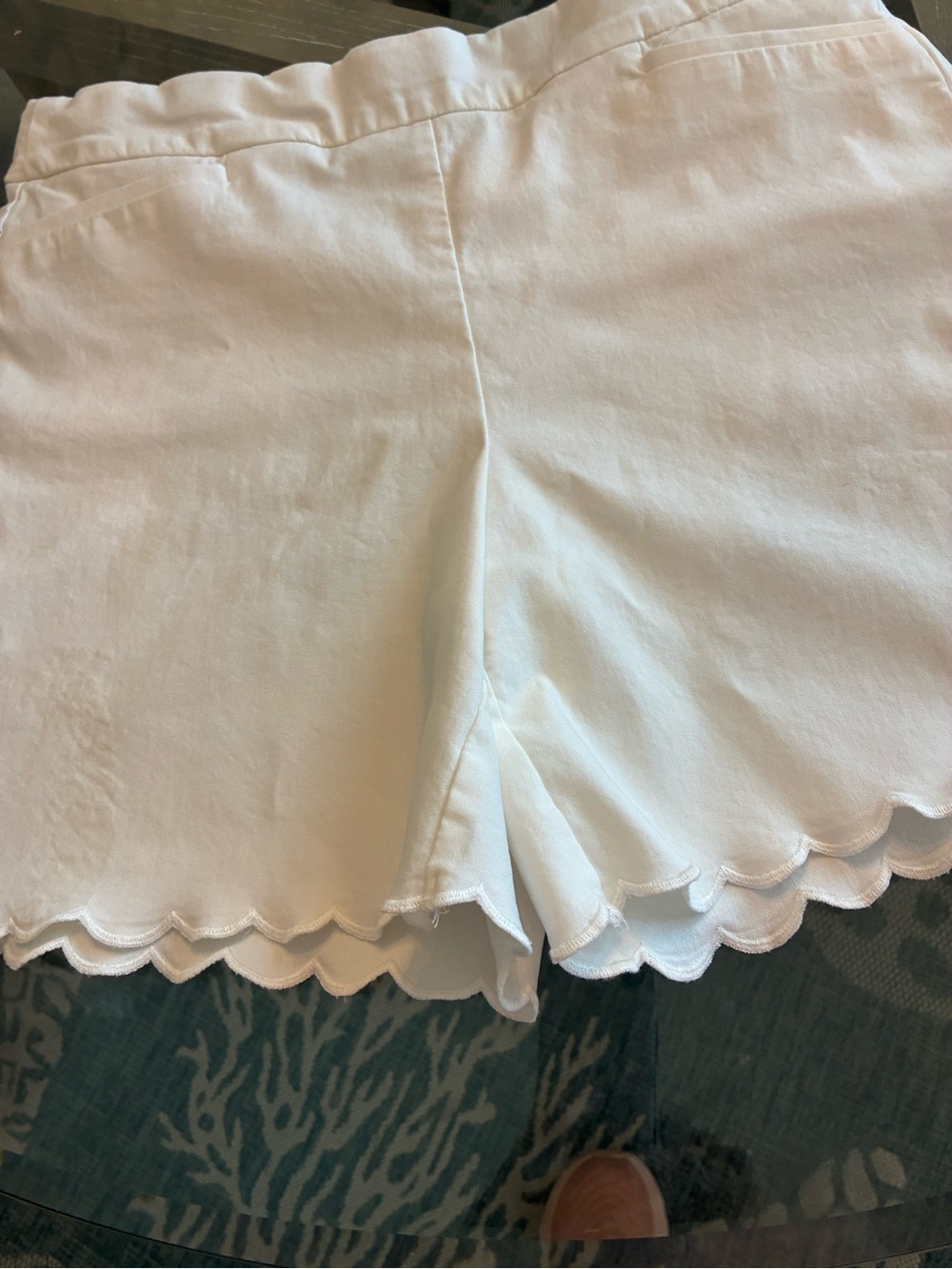 2 pair of Chicos Pull on shorts. Both size 1.5